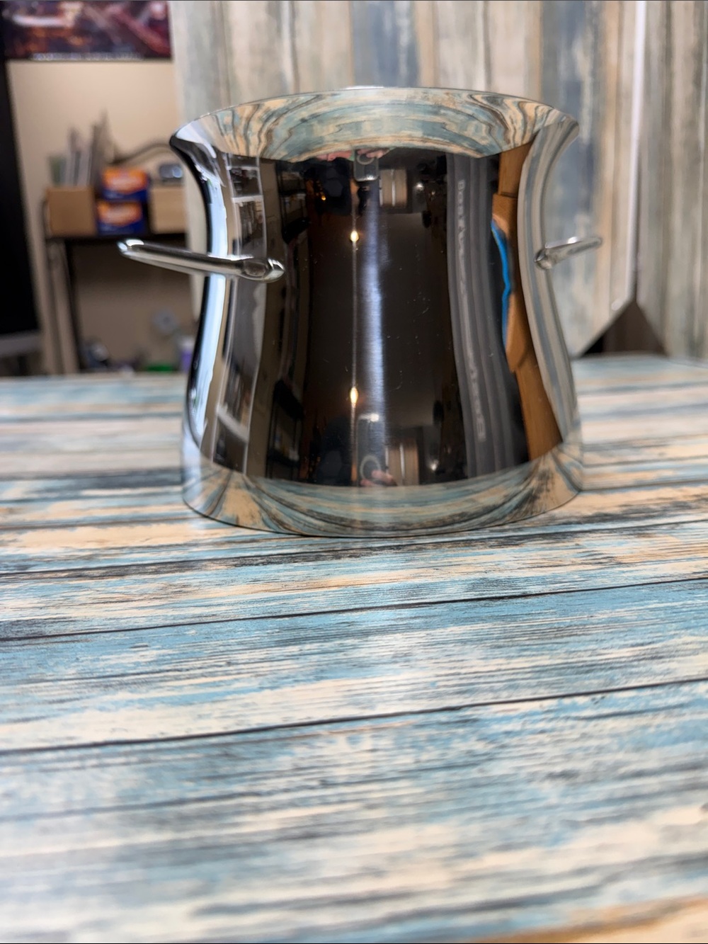 ⭐️Vintage Bodum Stainless Steel Ice Bucket Champagne Chiller C Jørgensen Danish
